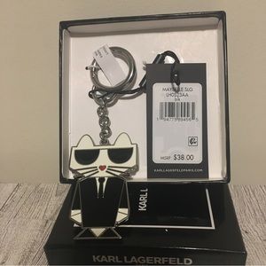 Karl Lagerfeld Choupette Keychain